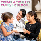 Luna Bean Luna Bean XL Family Hand Casting Kit – Perfect Gift and Activity for Couples, Families, & Friends